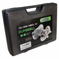 Гантельний набір Fitlogic Home Dumbbell Chrome Set Box 20 kg 3